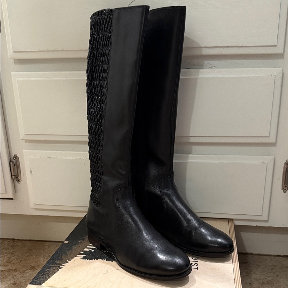 Cole Haan Black Over the Knee Boots